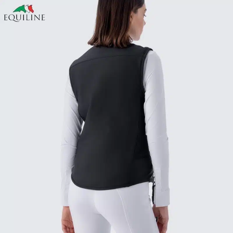 gilet-airbag-equiline-aerix-strass-arrière Gilet airbag EQUILINE AERIX Strass vue de dos