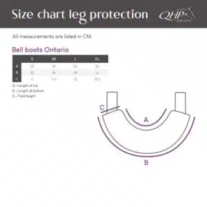 guide des tailles cloches Ontario QHP Guide des tailles Cloches Ontario QHP M L XL avec dimensions