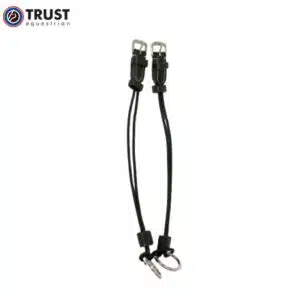 TRUST Gag Rope E25903 – Montants de releveur noir Montants de releveur TRUST Gag Rope E25903