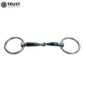 Mors 2 anneaux auto-bloquant TRUST Sweet Iron Pony 12 mm - E28102 Mors 2 anneaux auto-bloquant TRUST Sweet Iron Pony 12 mm