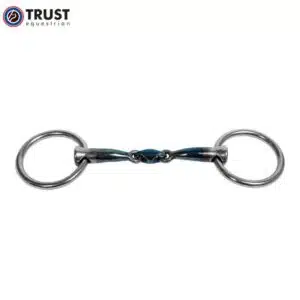 Mors 2 anneaux double brisure TRUST Sweet Iron Pony Elliptical 12 mm - E28099 Mors 2 anneaux double brisure TRUST Sweet Iron Pony Elliptical 12 mm