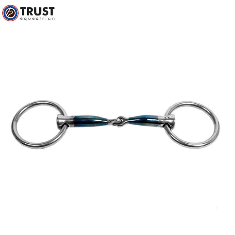 Mors 2 anneaux simple brisure TRUST Sweet Iron Pony 12 mm
