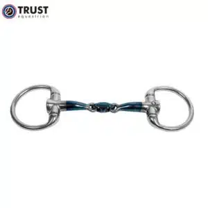 Mors à olives double brisure TRUST Sweet Iron Pony Elliptical 12 mm - E28210 Mors à olives double brisure TRUST Sweet Iron Pony Elliptical 12 mm