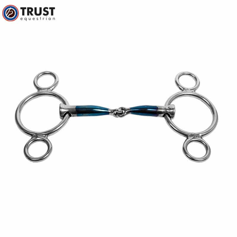 Mors auto-bloquant TRUST Sweet Iron Pony 3 Ring 12 mm