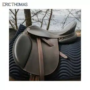 selle-eric-thomas-hybrid-ek-confortech-mixte-cheval-havane Selle Eric Thomas Hybrid EK-Confortech Mixte havane sur cheval