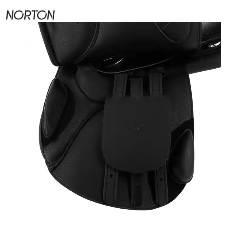 Taquets repositionnables selle Norton EK-Clarino noir Mixte
