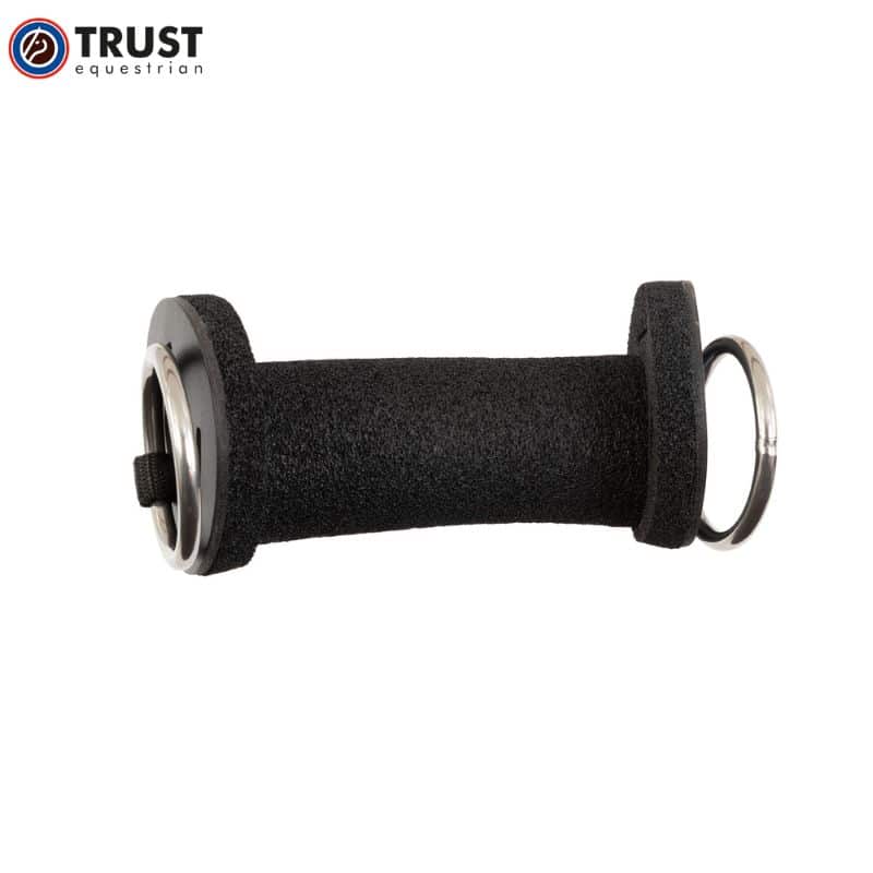 TRUST Sponge Bit TRUST Equestrian vue de face mors éponge pour cheval sensible