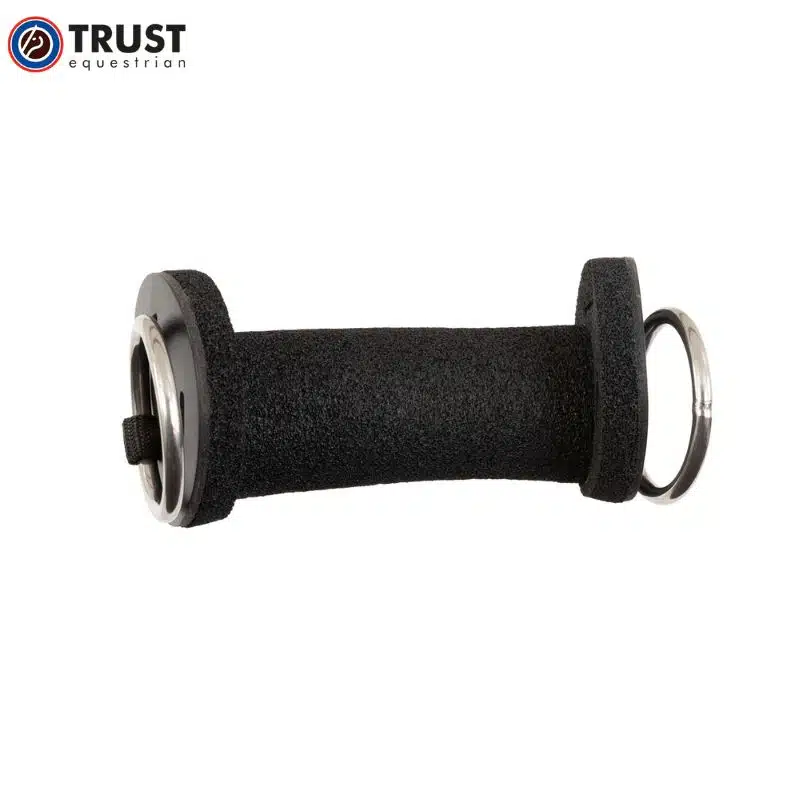 TRUST Sponge Bit TRUST Equestrian vue de face mors éponge pour cheval sensible