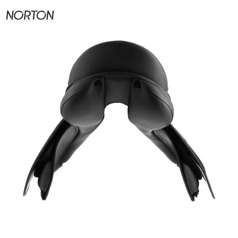 vue arrière Selle NORTON EK Clarino mixte noir