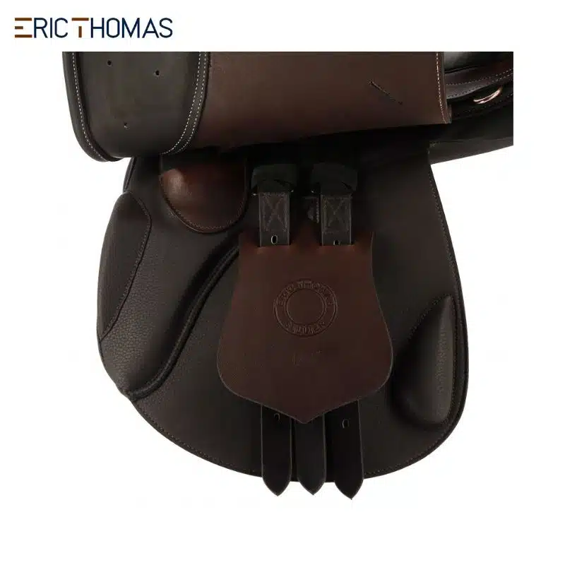 Cuir et Clarino selle Eric Thomas Hybrid EK-Confortech Mixte