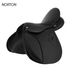 vue de profil Selle NORTON EK Clarino Mixte noir vue de profil Selle NORTON EK Clarino Mixte noir