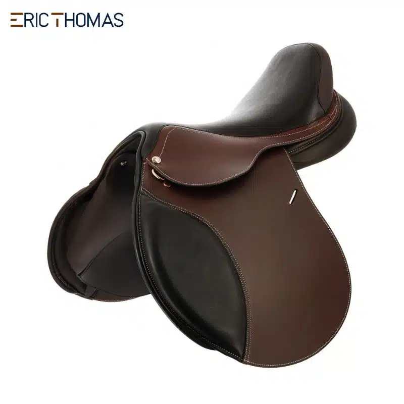 vue global selle eric thomas hybrid cuir clarino Selle Eric Thomas Hybrid EK-Confortech Jump