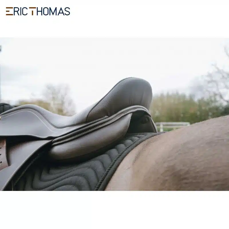 vue troussequin selle eric thomas hybrid cuir clarino