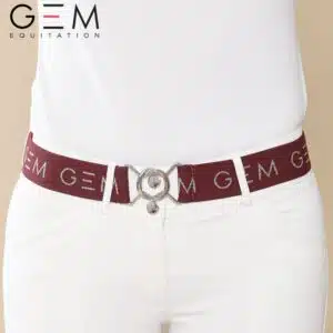 einture Zaza GEM bordeaux pantalon