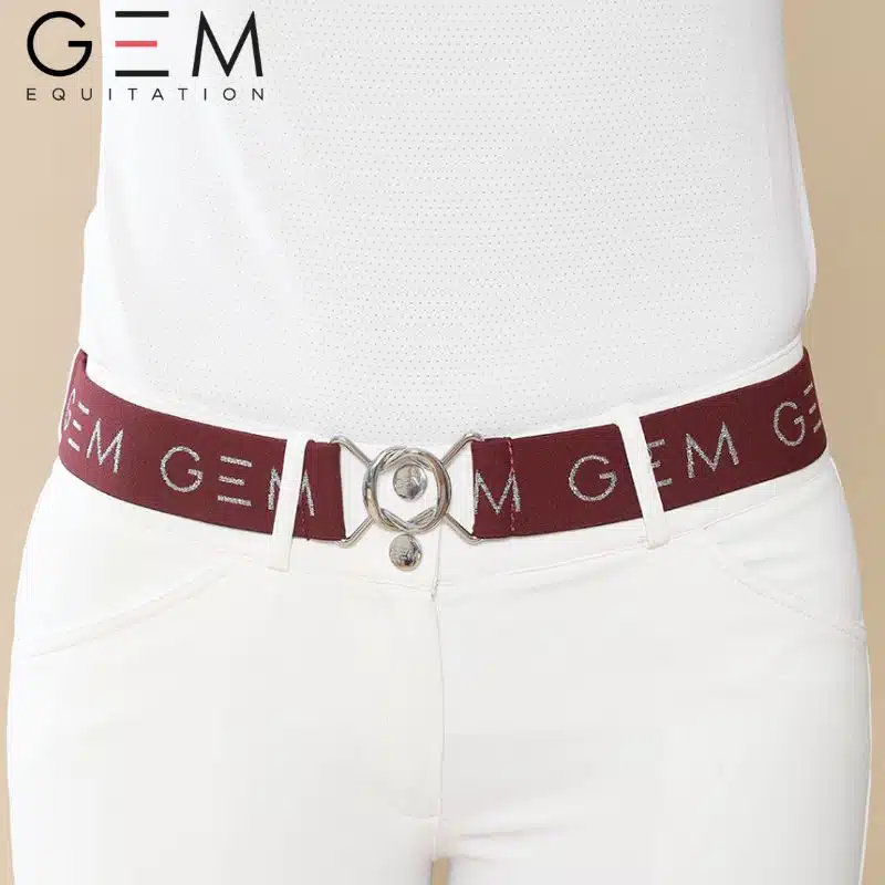 einture Zaza GEM bordeaux pantalon