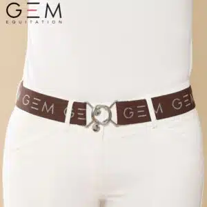 ceinture Zaza GEM brownie pantalon