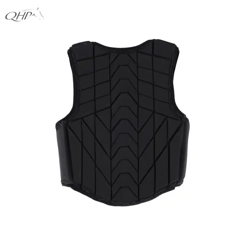Gilet cross QHP protection cavalier vue arrière