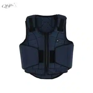 Gilet de cross QHP marine vue de face Gilet de cross QHP marine vue de face