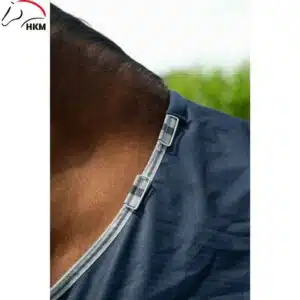 HKM Therma Pro passant fixation couvre-cou sur couverture
