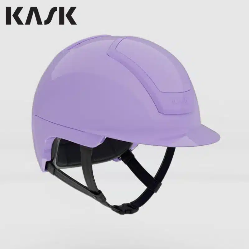 Casque d’équitation KASK Nemesi en coloris Cloud Lilac shiny