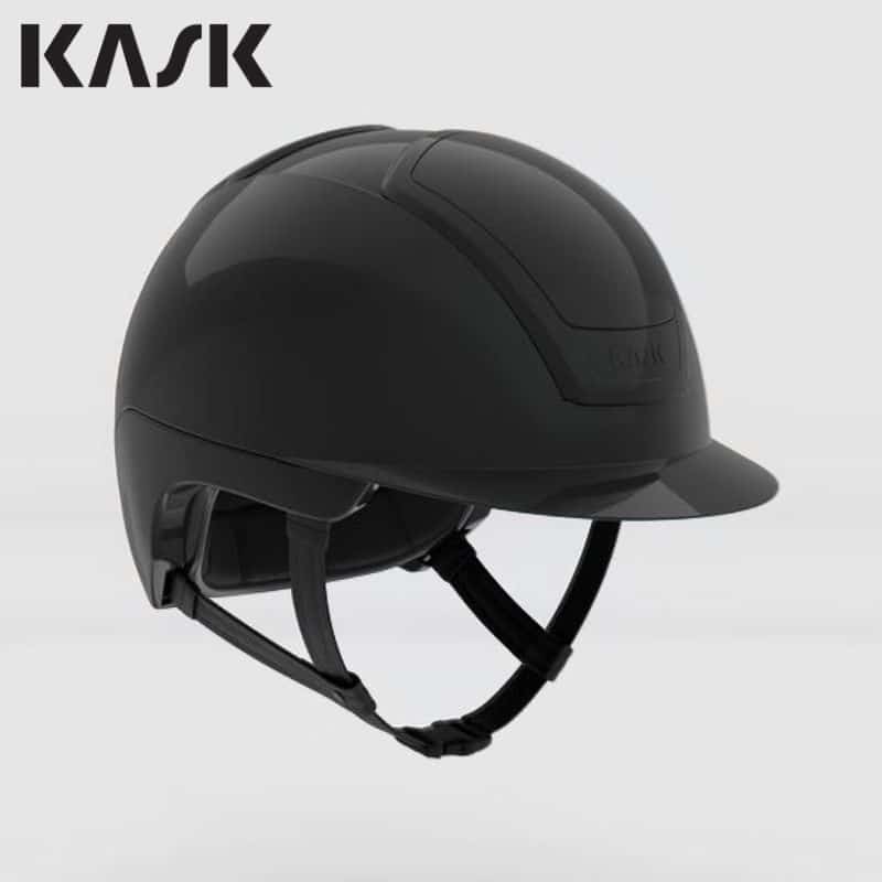 Casque d’équitation KASK Nemesi en coloris Black Skiny