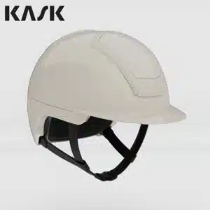 Casque d’équitation KASK Nemesi en coloris Silk Beige shiny