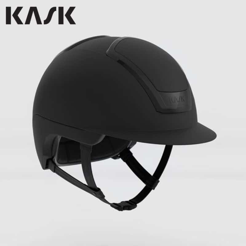 Casque d’équitation KASK Nemesi en coloris Smokey Black mat