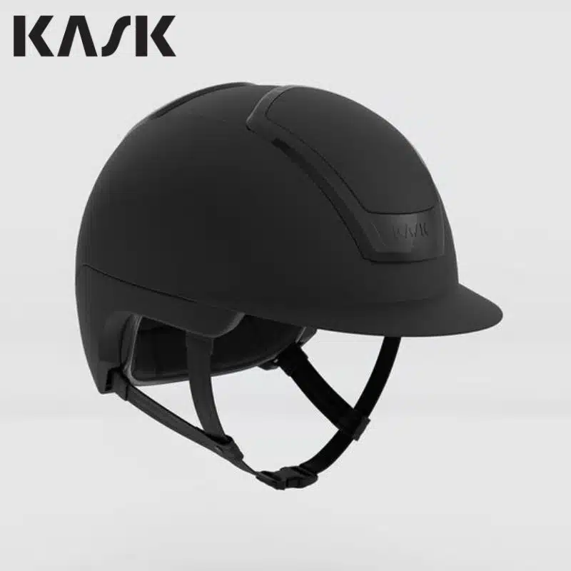 Casque d’équitation KASK Nemesi en coloris Smokey Black mat