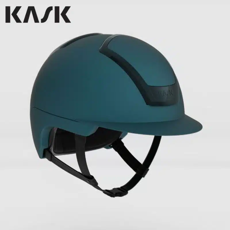 Casque d’équitation KASK Nemesi en coloris Teal Green mat
