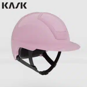 Casque KASK Nemesi Wide Peak Bubble Pink shiny à large visière
