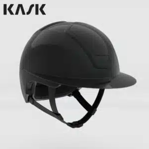 Casque KASK Nemesi Wide Peak Black shiny à large visière