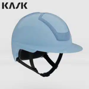 Casque d'équitation KASK Nemesi Wide Peak Soft Blue shiny
