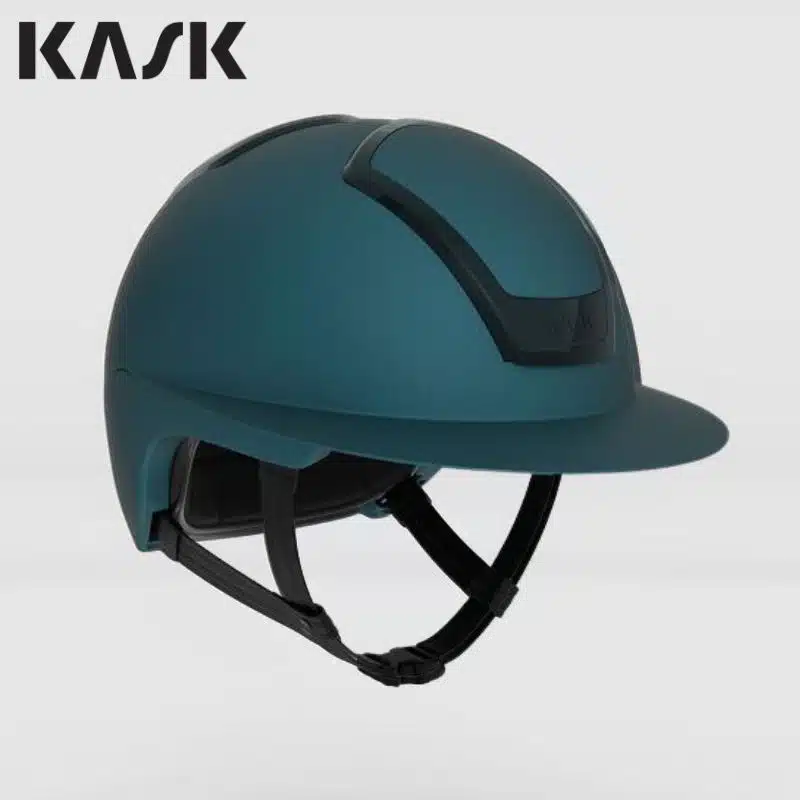 Casque d'équitation KASK Nemesi Wide Peak Teal Green mat
