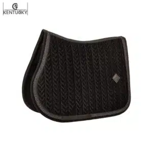 Tapis Kentucky Velvet Fishbone noir