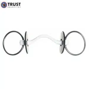 Mors TRUST Loose Ring Port Medium 15 mm E25115 Mors 2 anneaux TRUST Inno Sense Loose Ring Port Medium 15 mm E25115