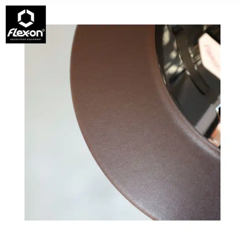 Focus Visière Cuir Flex-on Angel marron foncé havane