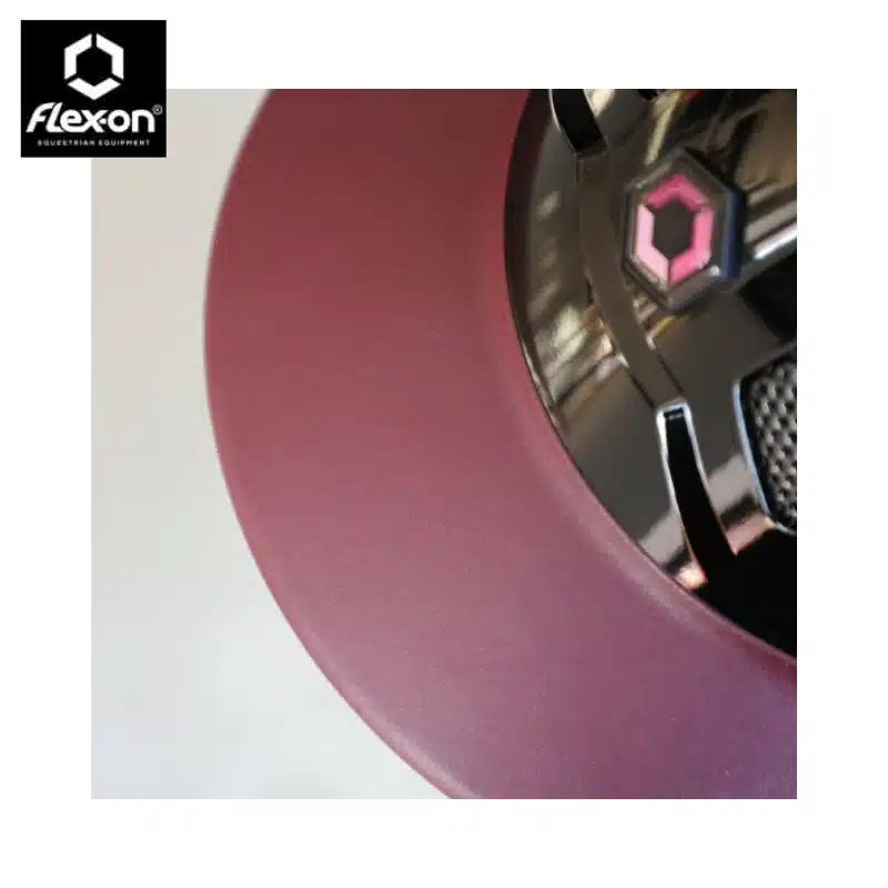 Focus Visière Cuir Flex-on Angel prune