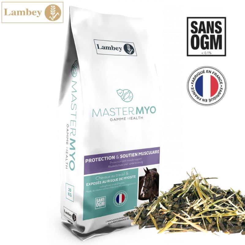 Sac Lambey Master Myo 20 kg aliment pour cheval sensible musculairement