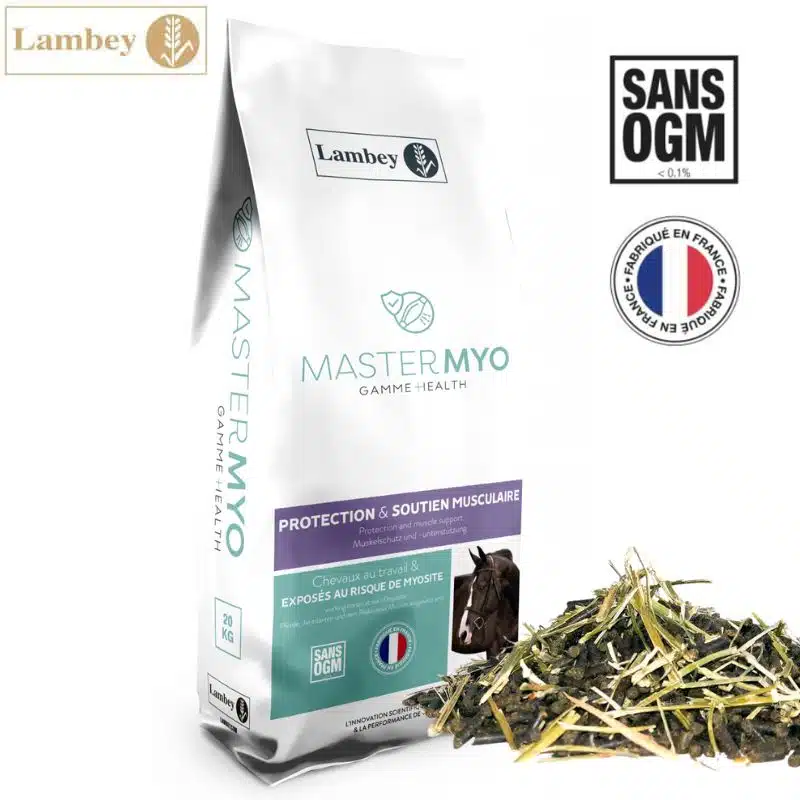 Sac Lambey Master Myo 20 kg aliment pour cheval sensible musculairement