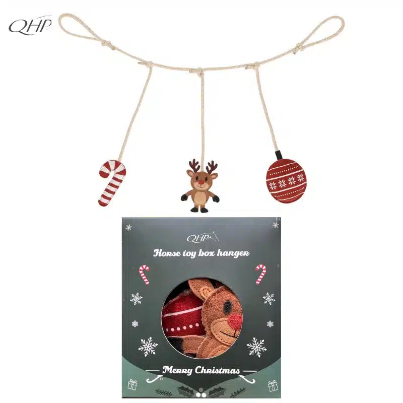 Corde de jouets QHP pour cheval, idée cadeau de Noël 2026.